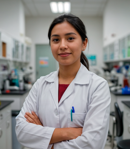 joven peruana quimica farmaceutica